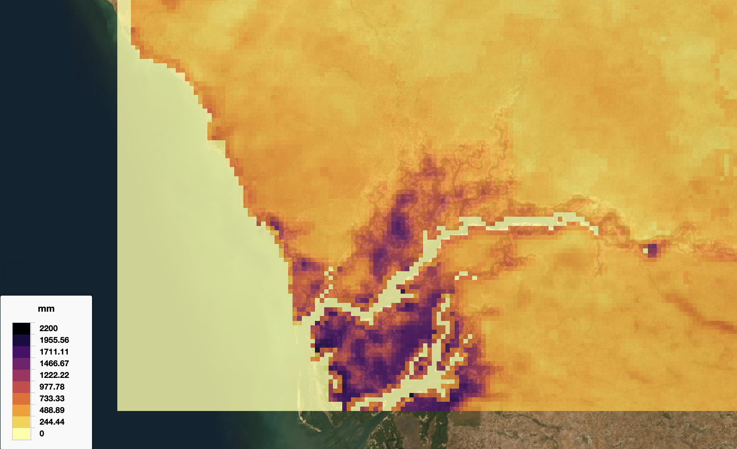 Evolution de l'ETR au Sénegal