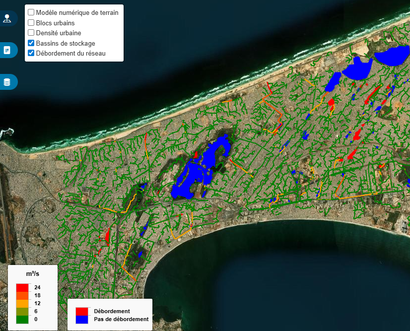 Simulations inondations Dakar